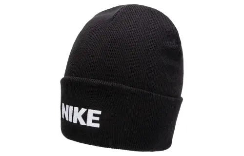 Nike Cotton, Polyester Beanies Unisex Black