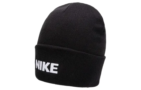 Nike Cotton, Polyester Beanies Unisex Black