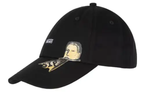 Vans Cotton Baseball Caps Unisex Black