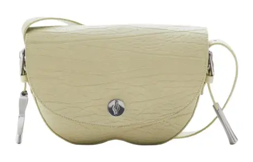 Burberry Grain Calfskin Shoulder Bag, Crossbody Bag Women's Orion Beige