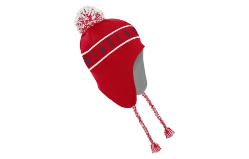 Nike Acrylic, Polyester Beanies Unisex Red