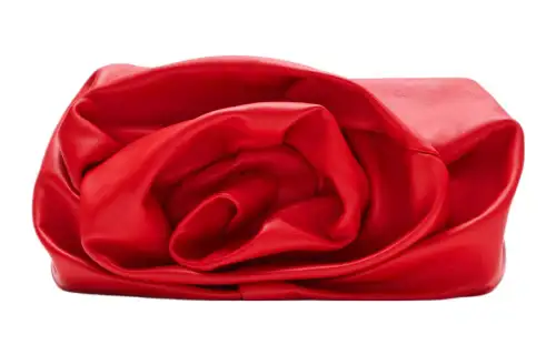 Burberry Lambskin Clutch Women's Mailbox Red