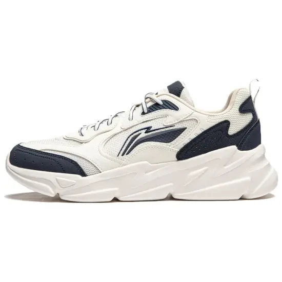 LiNing Cloud Sea Cushioning Anti-Slip And Wear-Resistant Support Casual Shoes Men's Blue White