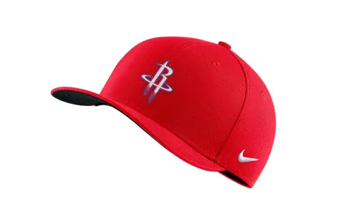 Nike Polyester, Elastane Baseball Caps Unisex Red
