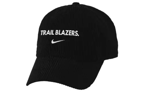 Nike Portland Trail Blazers Icon Edition Nike Nba Corduroy Campus Cap