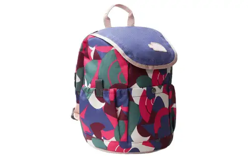 THE NORTH FACE 10L Backpack Outdoor Bag Recycled Polyester Cave Blue Pink Moss Women's