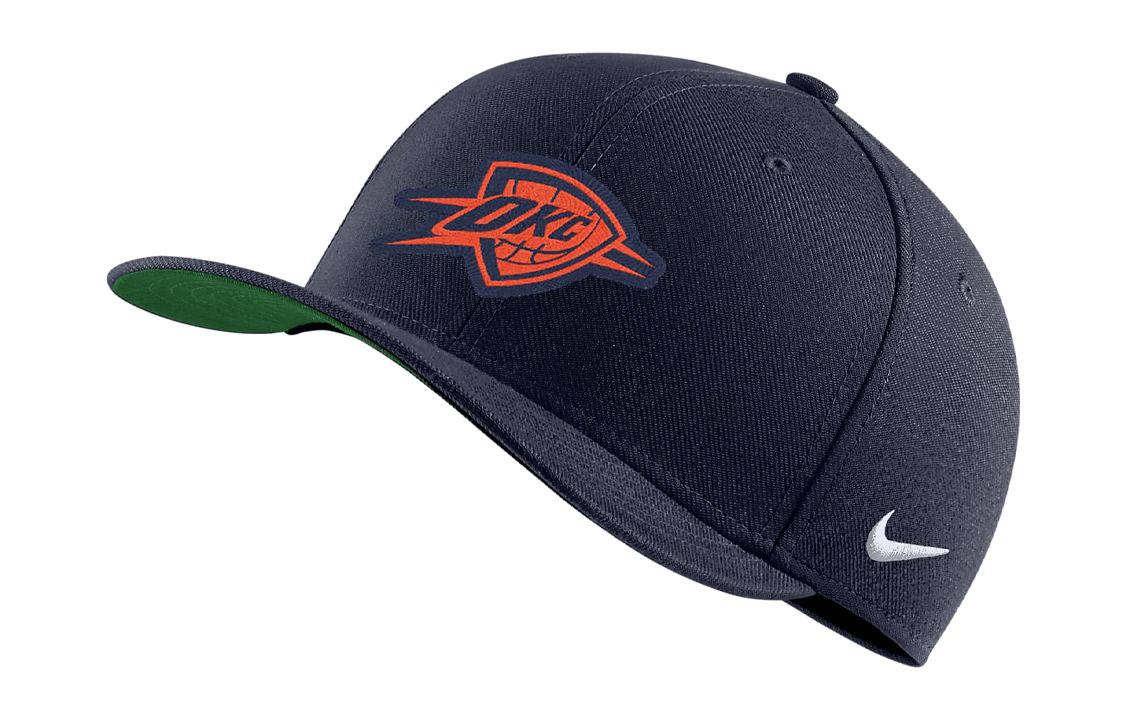 Nike Oklahoma City Thunder City Edition Nike Nba Swoosh Flex Cap
