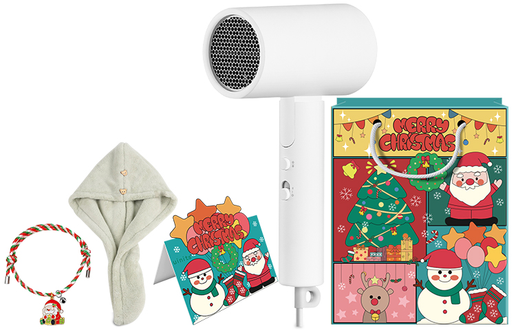 Xiaomi H101 hair dryer 1600W negative ion hair care constant temperature quick drying holiday exclusive set foldable wind