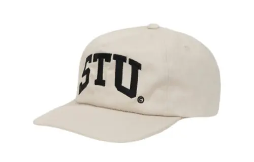 Stussy Cotton Baseball Caps Unisex White