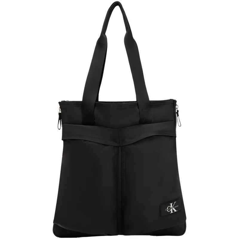 CALVIN KLEIN Fabric Shoulder Bag Regular Men's Space Black