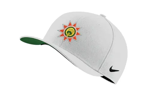 Nike Polyester, Elastane Baseball Caps Unisex White