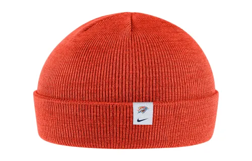 Nike Polyester, Acrylic Beanies Unisex Orange