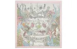 HERMES Ex Libris Atlantis Scarves Women's