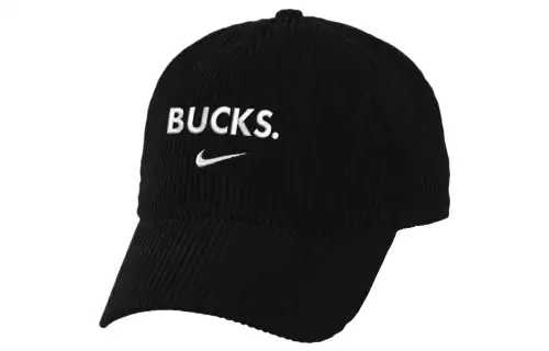 Nike Milwaukee Bucks Icon Edition Nike Nba Corduroy Campus Cap
