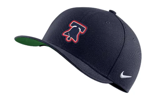 Nike Polyester, Elastane Baseball Caps Unisex Dark Blue