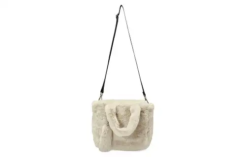 Skechers Fabric Shoulder Bag, Crossbody Bag Regular Women's Hazelnut Apricot