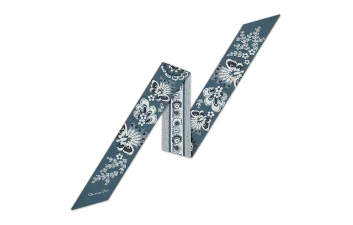 Женский шарф Dior (синий)