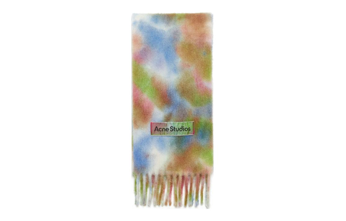 Шарф Acne Tie-Dye Scarf (разноцветный)