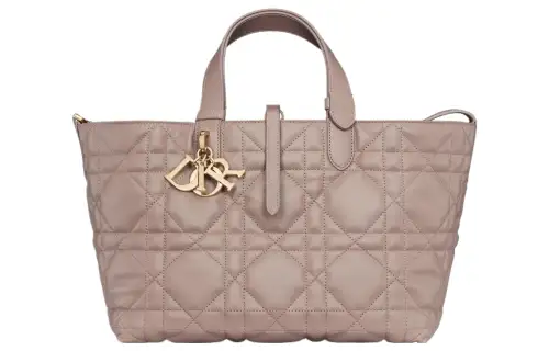 DIOR Toujours Cow Leather Native Bag, Tote Bag, Shopping Bag, Shoulder Bag, Handbag Medium Women's Warm Taupe