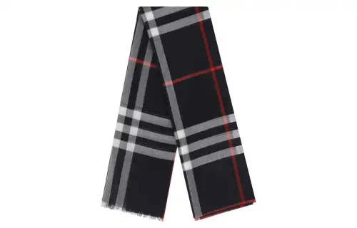 Burberry Lightweight Checked Scarf