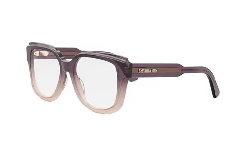 DIOR Irregular Shape Sunglasses Unisex Purple