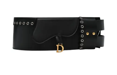 Christian DIOR Logo Plaque Belt
