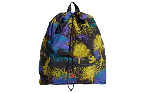Stella McCartney X Adidas Backpacks Multicolor & Vibrant Orange & Black