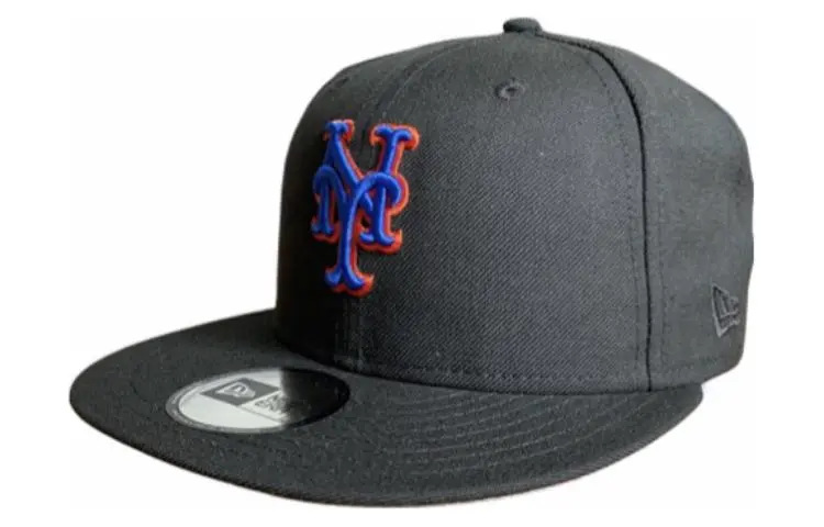 New Era Cotton Baseball Caps Men's Black