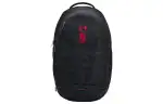 Under Armour Under Armour Polyester Backpack Regular Unisex Black & Red