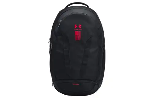 Under Armour Under Armour Polyester Backpack Regular Unisex Black & Red