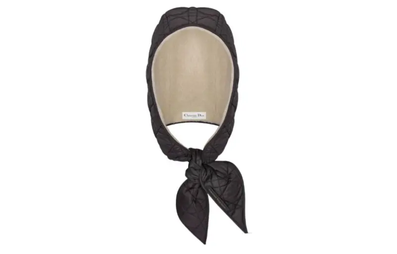 DIOR Polyester Hats & Caps Women's Black/Beige