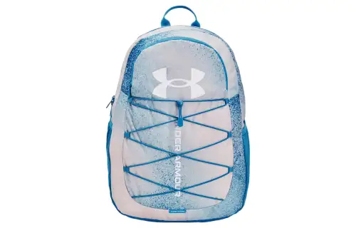Under Armour Polyester Backpack Unisex Crystal Transparent Blue