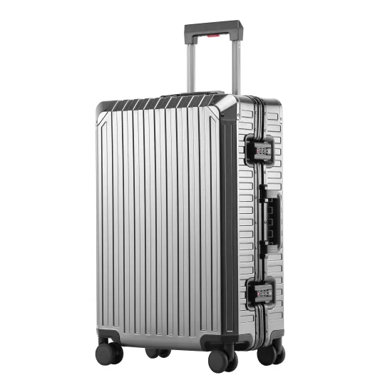 Slazenger Aluminum-Magnesium Alloy Material Travel Suitcase Luggage 20 Inch 24 Inch 26 Inch 29 Inch Unisex Multicolor
