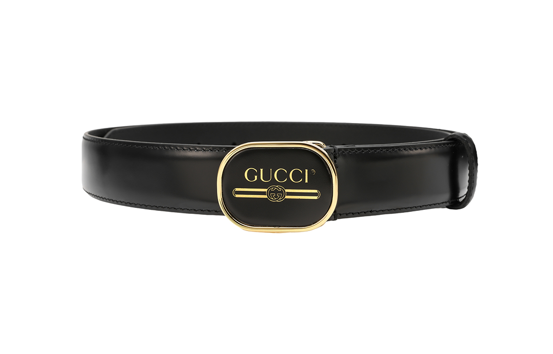 Мужской ремень Gucci (черный) — фото 4