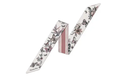 DIOR Silk Scarves Women's Beige