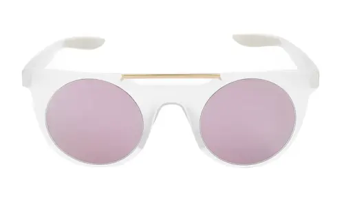 Nike Plastic Aviator Sunglasses Men's White