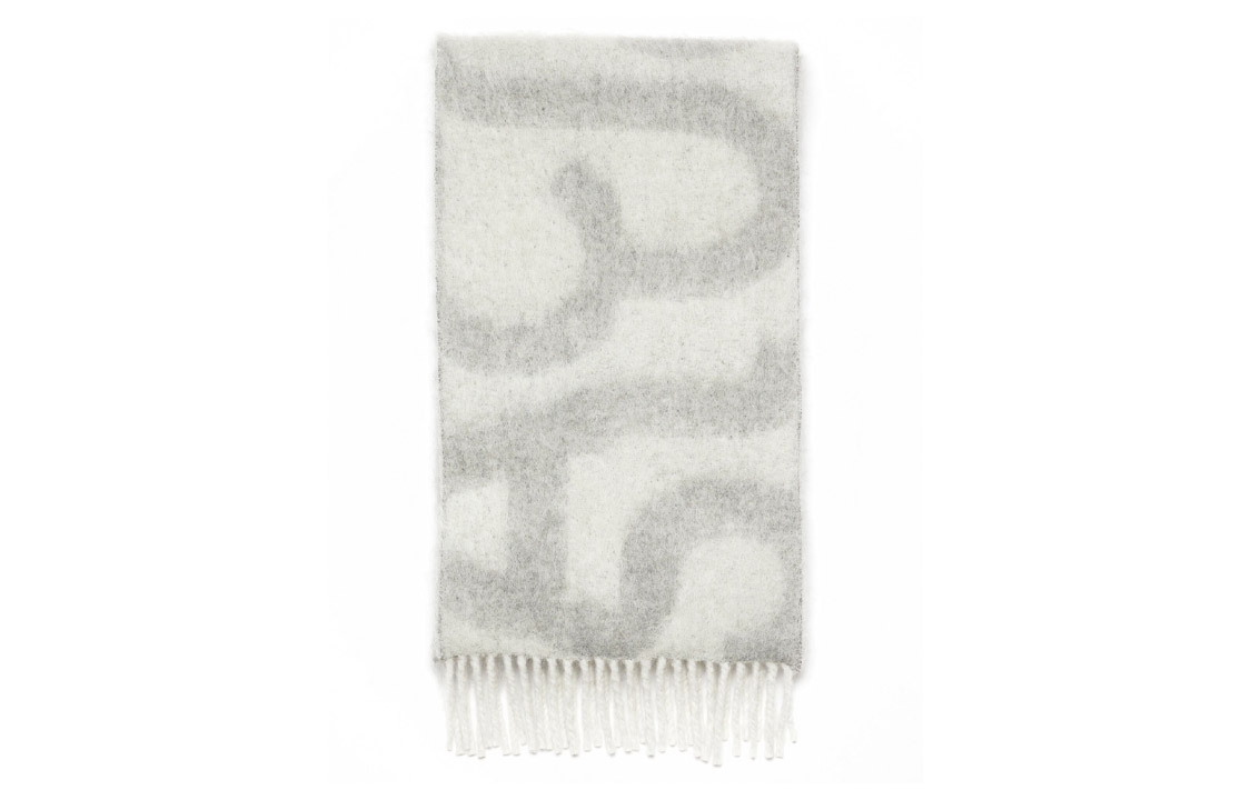 Шарф Acne Acne Studios (серый)