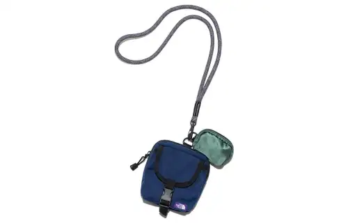 THE NORTH FACE 0.7L Crossbody Bag Outdoor Bag Fabric Water Duck Blue & Purple & Cyan Unisex