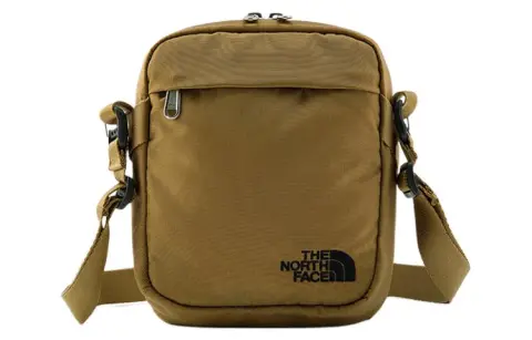 THE NORTH FACE 3.2L Shoulder Bag, Crossbody Bag, Outdoor Bag Canvas Brown Unisex