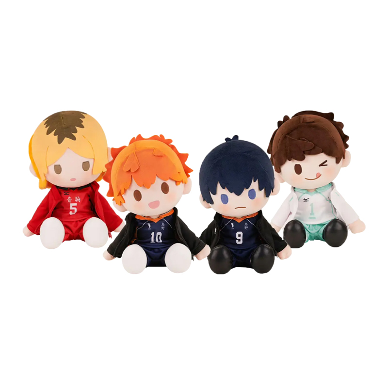 BANDAI Bandai Volleyball Boy Character POTEPOTTE Doll Plush Doll 35cm Height