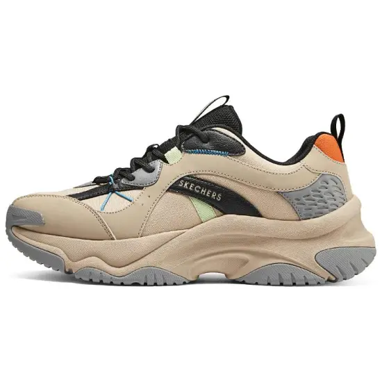 Skechers Street Running Shoes Men Low-Top Brown