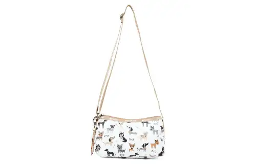 Skechers LeSportsac LePoesi, Collaboration Fabric Shoulder Bag, Crossbody Bag Regular Unisex Multicolor