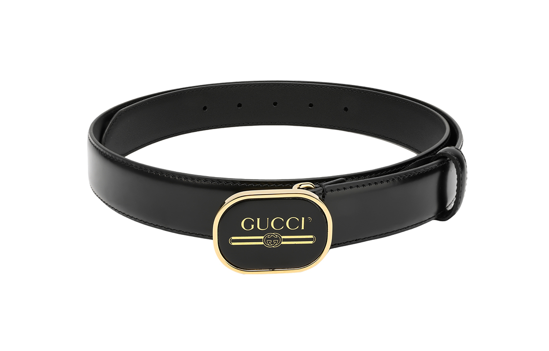 Мужской ремень Gucci (черный) — фото 5