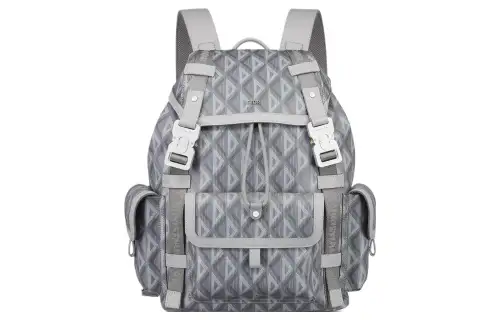 DIOR Hit The Road Canvas Backpack Medium Men's Dior Gray
