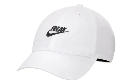 Nike Cotton, Polyester, Polyester Baseball Caps Men's White