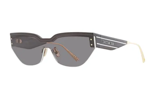 DIOR Plastic Irregular Shape Sunglasses Women's Black