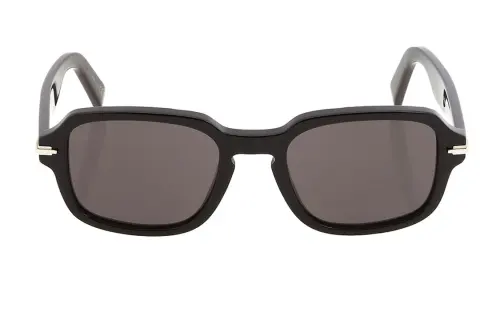 DIOR Acetate Irregular Shape Sunglasses Men's Black