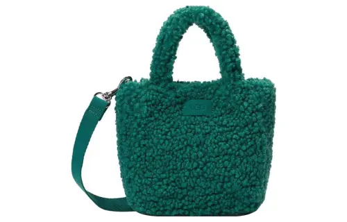 UGG Polyester Jelly Bag, Crossbody Bag, One Shoulder Handbag Small Women's Peacock Green