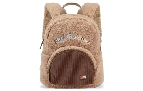New Balance Polyester Backpack Regular Women's Light Brown