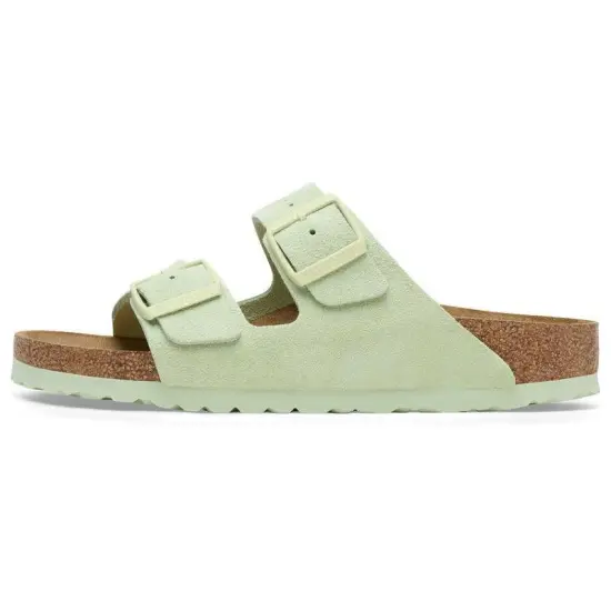 Birkenstock Arizona Big Buckle Nubuk Leather 'Green'